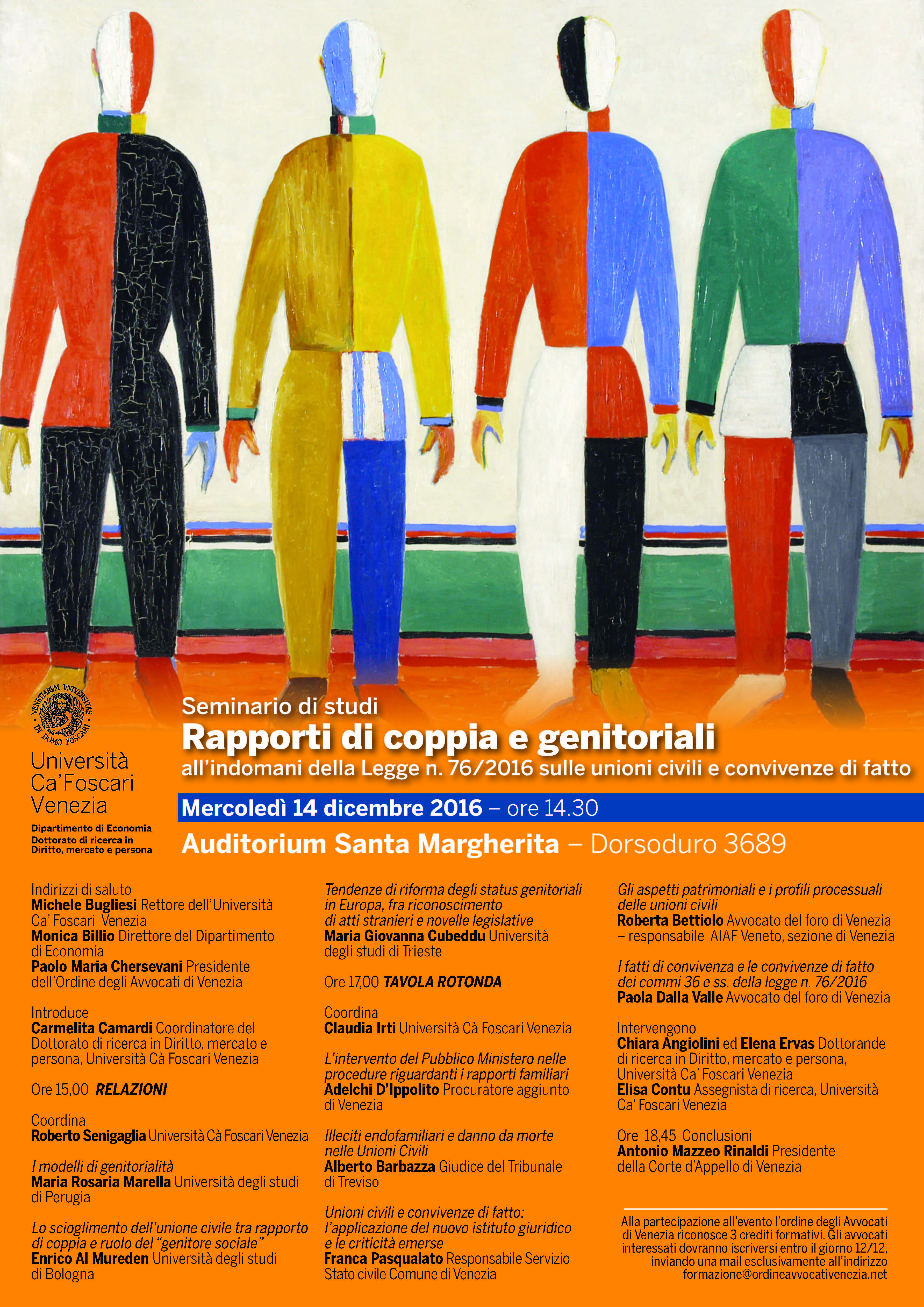 Convegno Venezia 14 dicembre